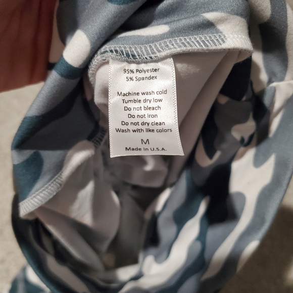 Tahira by KB Camo Legging Light Grey Size M - Picture 3 of 3